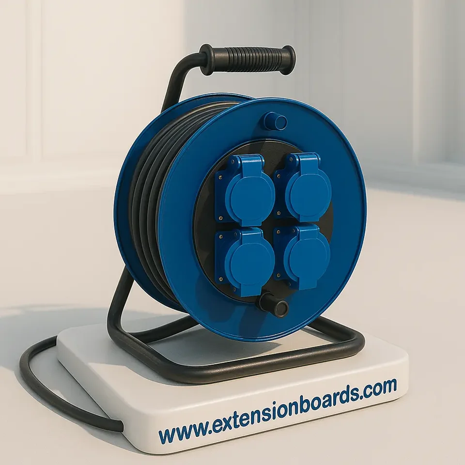 Industrial cable extension reel